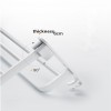 Bathroom Towel Foldable Wall Mounted  Rack Holder With Hooks