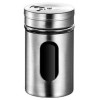 Stainless Steel Jars for Spices Pepper Shaker Spice Shaker for Kitchen