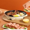 Non-stick Cooking Electric MultiCooker 220V Electric Frying Pan Barbecue Fried Steak Fish Omelette Frying Pan