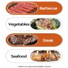 Non-stick Cooking Electric MultiCooker 220V Electric Frying Pan Barbecue Fried Steak Fish Omelette Frying Pan