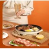 Non-stick Cooking Electric MultiCooker 220V Electric Frying Pan Barbecue Fried Steak Fish Omelette Frying Pan