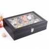 10-Slot Watch Box with Removable Watch Pillow