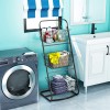 3 Tier Fruit Vegetable Baskets with Removable Baskets for Kitchen Bathroom Livingroom