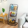 3 Tier Fruit Vegetable Baskets with Removable Baskets for Kitchen Bathroom Livingroom