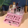Acrylic Organizers Velvet Three-Layer Jewellery Storage Box Earring Rings Necklace Large Space Jewellery Box