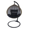 Swing Chair Jhoola with Stand Cushion Set