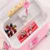 Creative Suitcase Trolley Music Box Jewelry Box For Girls