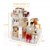 360 Degree Rotating Multi-Function Acrylic Cosmetic Storage Display Case For Brushes Lipsticks Jewelry