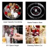 360 Degree Rotating Multi-Function Acrylic Cosmetic Storage Display Case For Brushes Lipsticks Jewelry