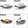 Stainless steel sink drain rack for kitchen rack dish rack knife holder