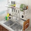 Stainless steel sink drain rack for kitchen rack dish rack knife holder
