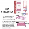 Multi-function Removable Bedroom Hanging Clothes Rack with Wheels Floor Standing