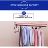 Multi-function Removable Bedroom Hanging Clothes Rack with Wheels Floor Standing