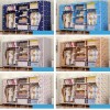 Multi Colour 3 Layer Storage WardrobeShelf Rack Fancy & Foldable