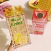 400ml Summer Straw Fashion Ice Fruit Water Bottle