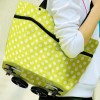 Folding Shopping Pull Cart Trolley Bag With Wheels