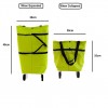 Folding Shopping Pull Cart Trolley Bag With Wheels