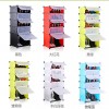 5 Layer Shoe Rack With Transparent Doors Easy To Install Shoes Shelf Organizer