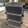 4 Layer Shoe Rack With Transparent Doors Easy To Install Shoes Shelf Organizer