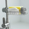 Stainless Steel Faucet Rack Kitchen Storage Shelf Sponge Dish