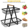2-Tier Fruit Basket Vegetable Rack