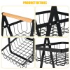 2-Tier Fruit Basket Vegetable Rack