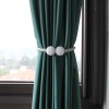 Pack of 2 (One Dollar Deal) Magnetic Curtain Holder Tieback