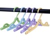 Multi Fold Travel Hanger, Portable Outdoor Non-Slip Hanger For Clothes