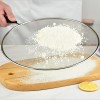 Stainless Steel Oil Splatter Screen Frying Pan