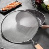 Stainless Steel Oil Splatter Screen Frying Pan