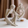 European Thinking Figurine Resin Sculpture Statue For Decor