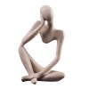 European Thinking Figurine Resin Sculpture Statue For Decor