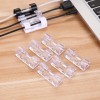 Wire Clip Transparent Pack Of 20