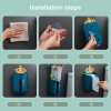 Wall Mounted Tissue Box for kitchen