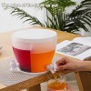 New 3-In-1 Drink Dispenser 5.5 Capacity Water Jug With Bucket Cold Drink Storage Container For Kitchen Refrigerator