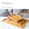 3 Pcs Set Wood Serving Tray For Kitchen