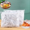 100Pcs Reusable Elastic Food Storage Covers Disposable Food Plastic Wraps Storage