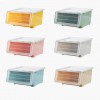 Transparent Toy Storage Box Basket Front Opening