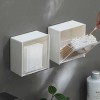 Transparent New Plastic Wall Shelf Bathroom Organizer