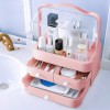 Desktop Tier Makeup Organizer Large Capacity Cosmetic Storage Box