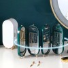 4 Doors Portable Jewelry Organizer With Mirror