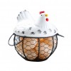 Portable Metal Egg Storage Basket