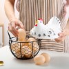 Portable Metal Egg Storage Basket