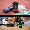 3 in 1 three layers spider protein mixing sports bottle
