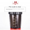 3 in 1 three layers spider protein mixing sports bottle