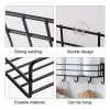 Wall Hanging Metal Shelf Storage Rack