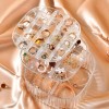 Elegant Transparent Earrings Holder, Multi-Layer Jewellery Case