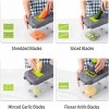 22 Pcs Vegetable Chopper Slicer for Kitchen, Cooking Accessories Gadget