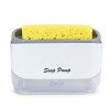 Soap Dispensing Sponge Holder