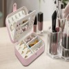 Women's Portable Travel Jewelry Box & Organizer